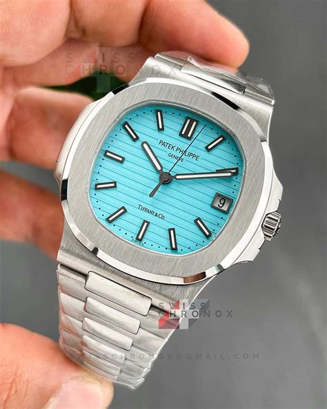 patek philippe tiffany nautilus.